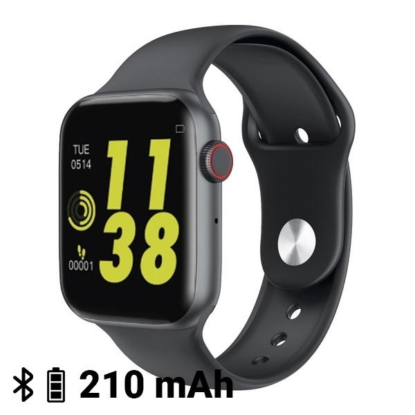 Smartwatch KSIX Urban 1,54" IPS HD 210 mAh Schwarz