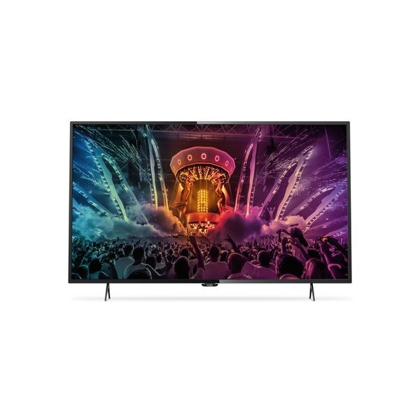 PHILIPS 6000 SERIES 49PUH6101/88 49" 4K ULTRA HD SMART TV WI-FI SCHWARZ LED TV