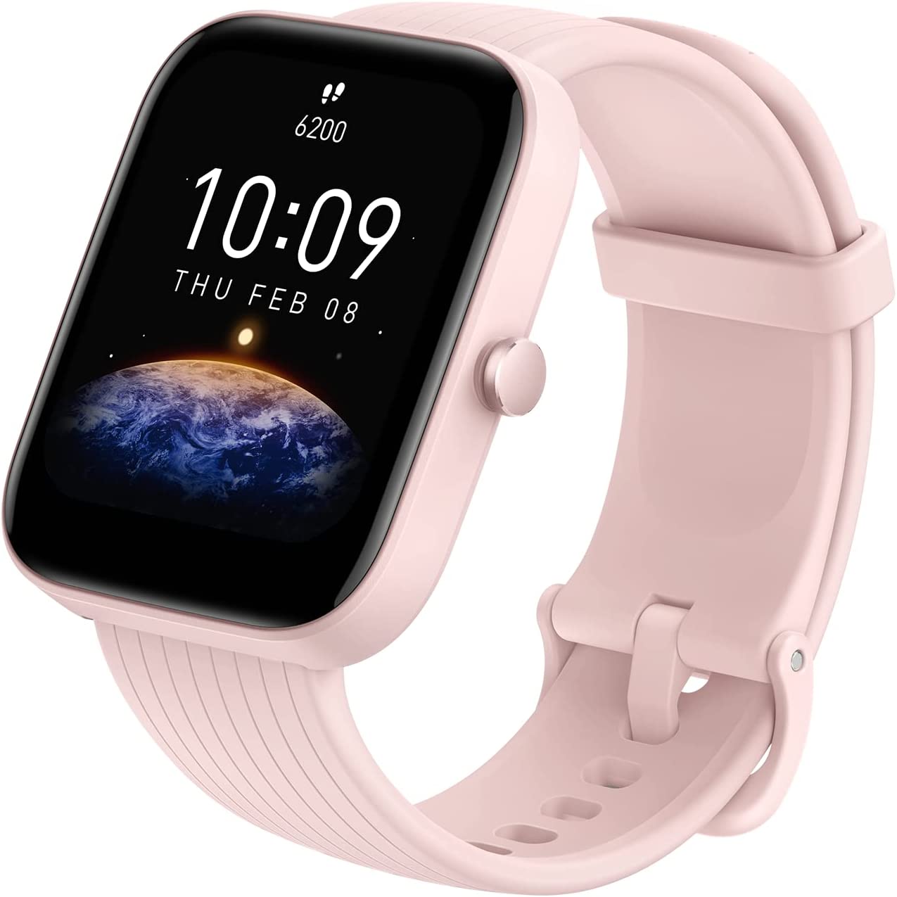 Amazfit Bip 3 Smartwatch Farbdisplay wasserdicht Pink