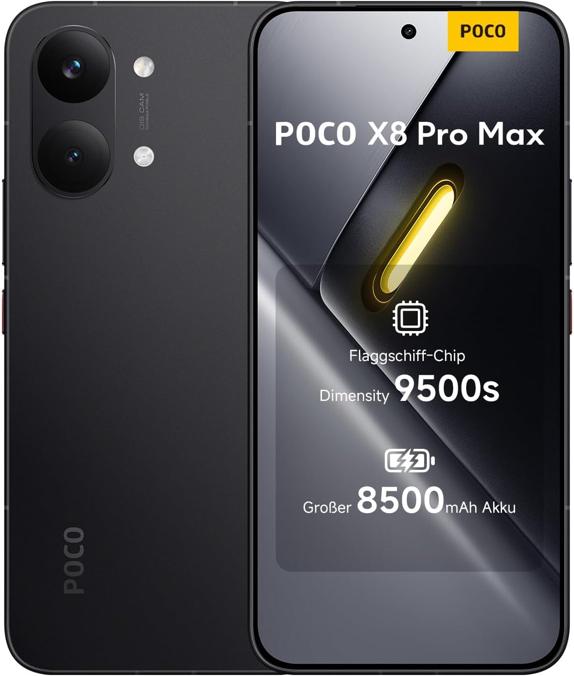 XIAOMI Poco X8 Pro Smartphone 512GB Schwarz
