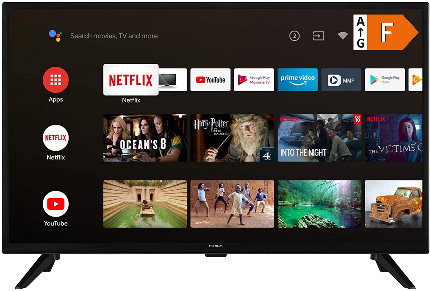Smart TV Hitachi 32HAE4250 32 Zoll HD DLED WiFi