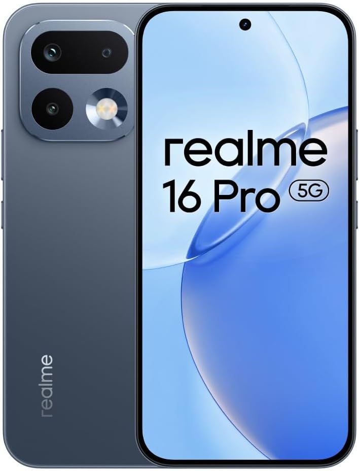 Realme 16 Pro 256 GB Smartphone Pebble Grey