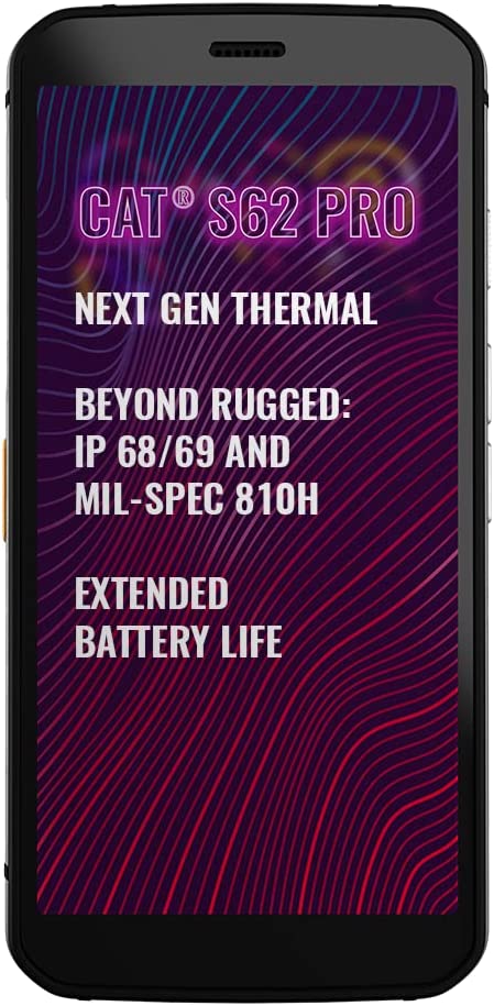 Caterpillar CAT S62 Pro Smartphone 128GB Android 10