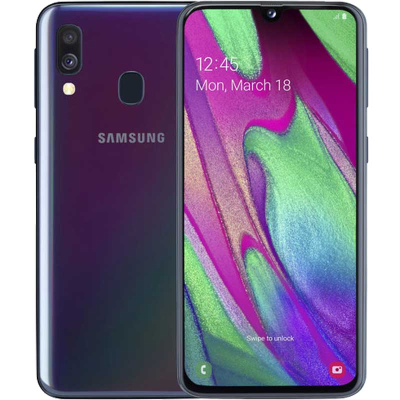 Samsung A405 Galaxy A40 4G 64GB Dual-SIM black EU