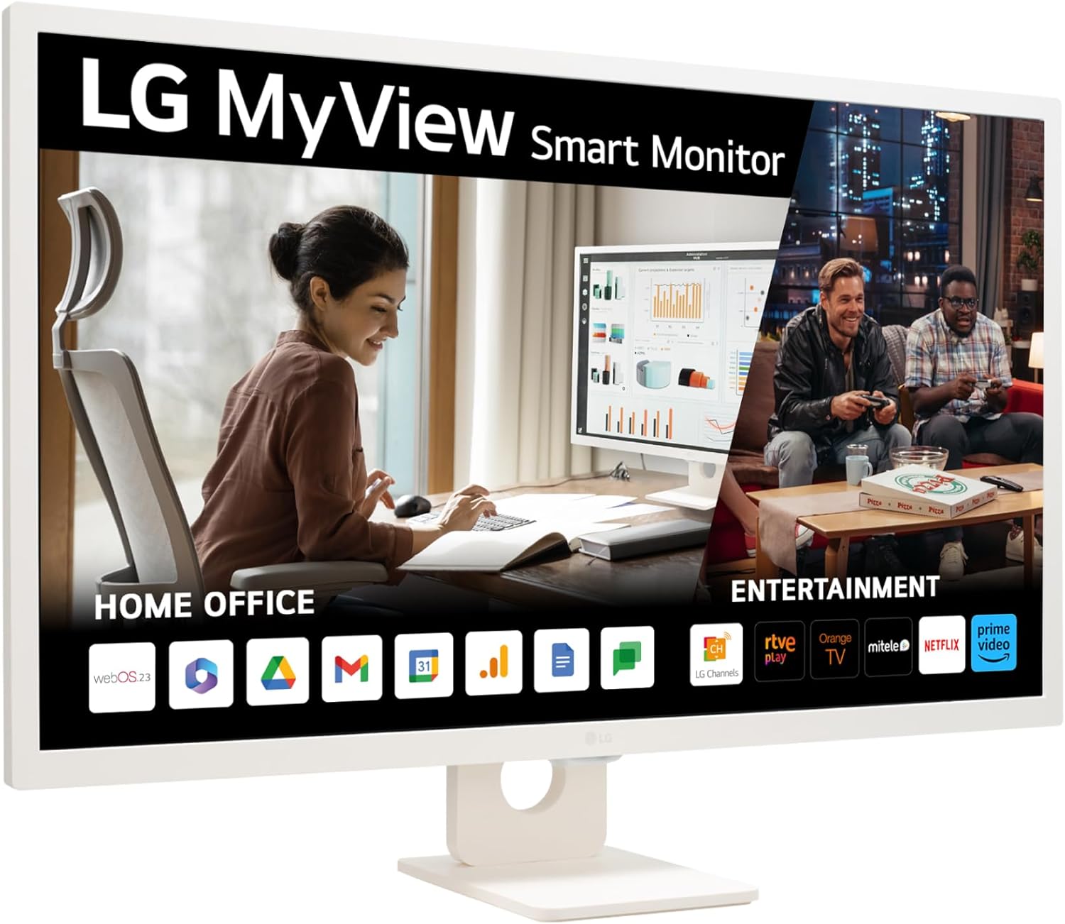 LG Smart TV 32SR50F-W 31,5 Zoll Full HD LED IPS HDR10