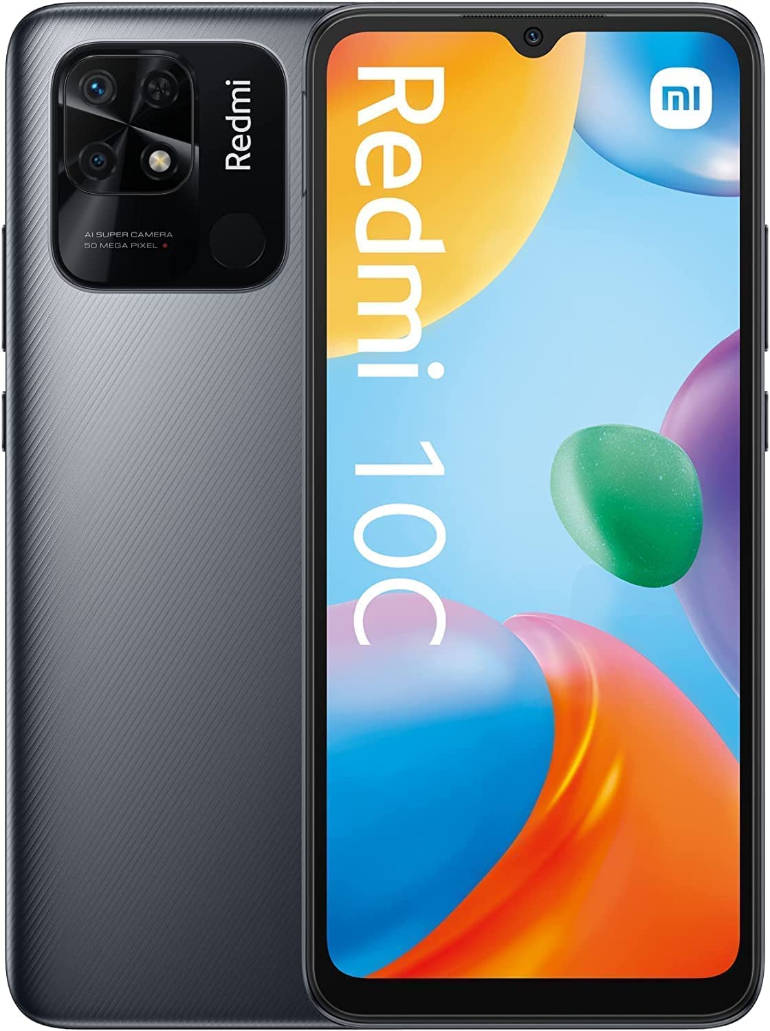 Xiaomi Redmi 10C Smartphone 6.71 Zoll Dot Drop Display