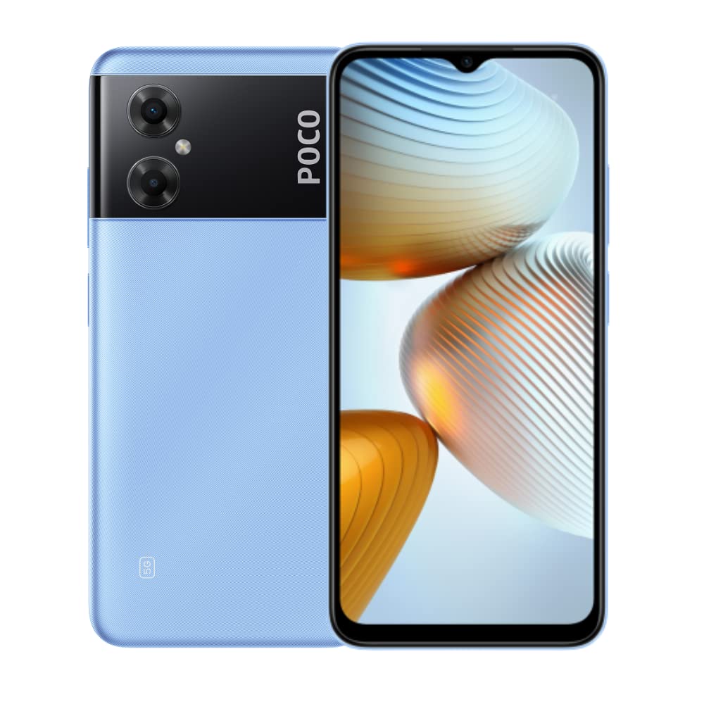 Xiaomi Poco M4 Smartphone Blau 64 GB 5G